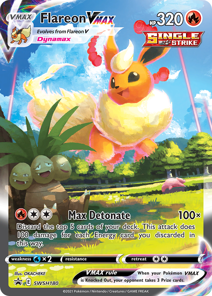 Flareon VMAX card