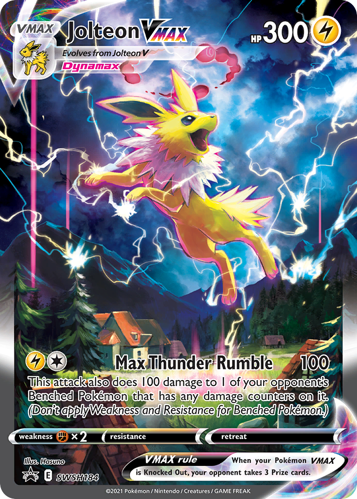 Jolteon VMAX card