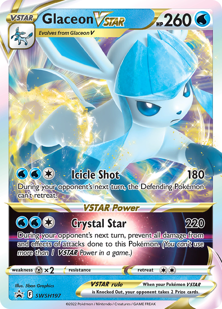 Glaceon VSTAR card