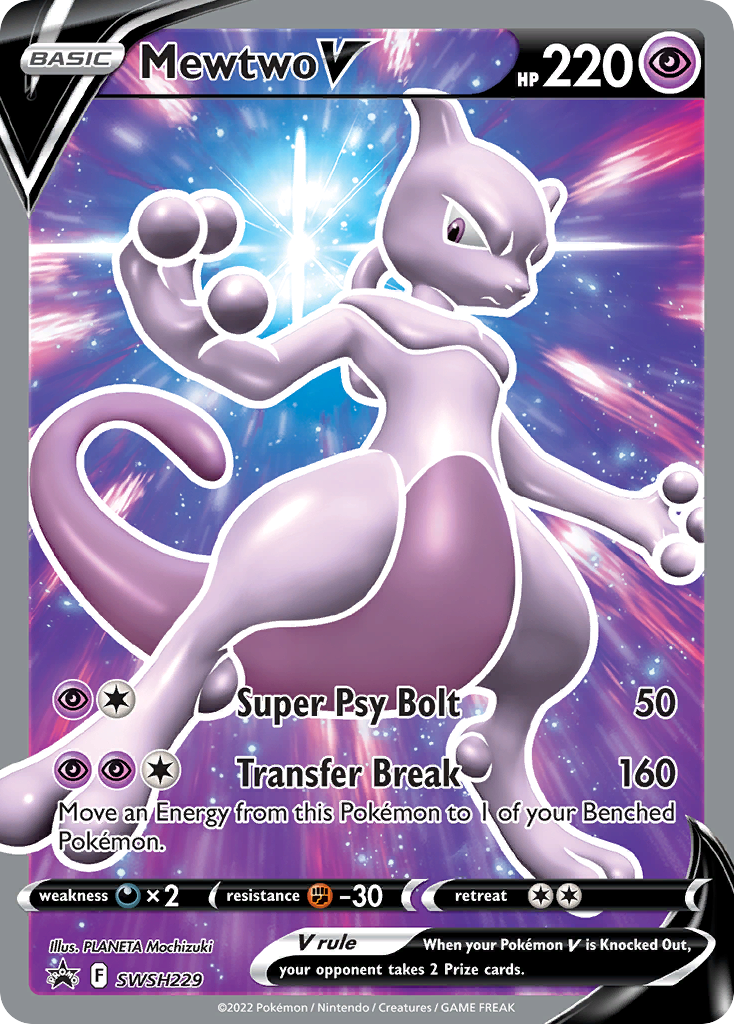 Mewtwo V card