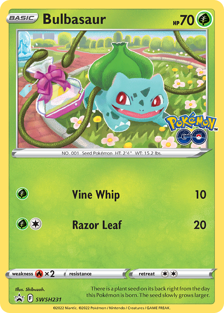 Bulbasaur card