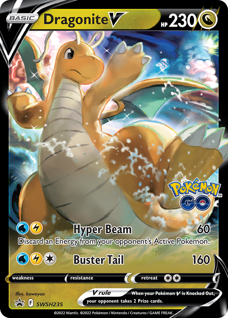 Dragonite V card