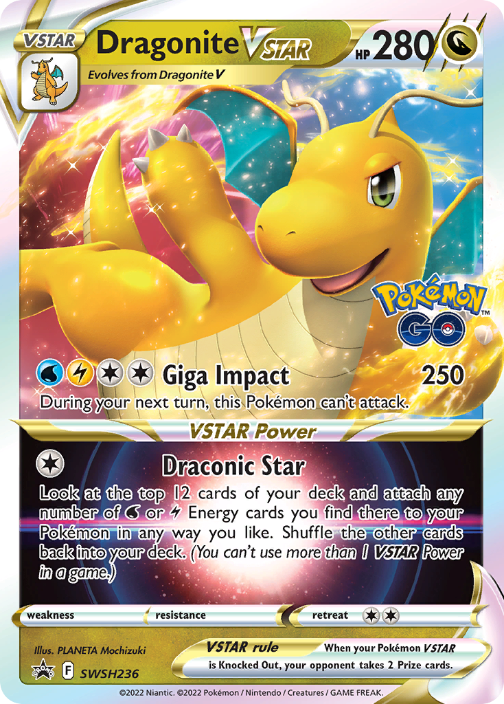 Dragonite VSTAR card