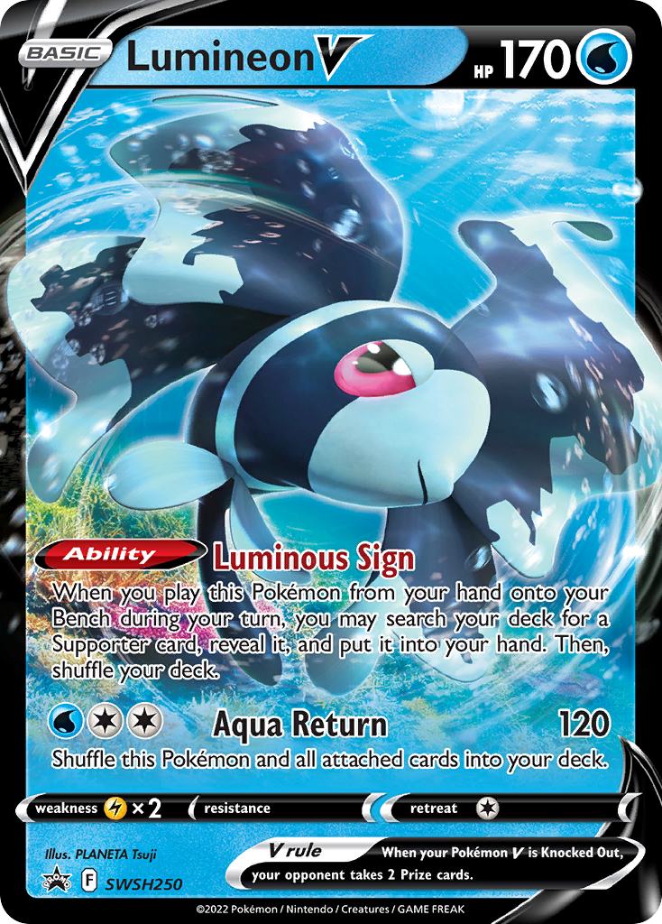 Lumineon V card