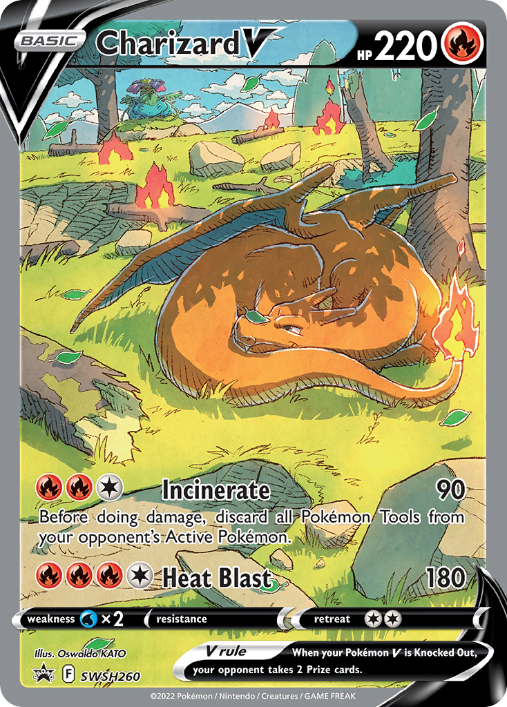 Charizard V card