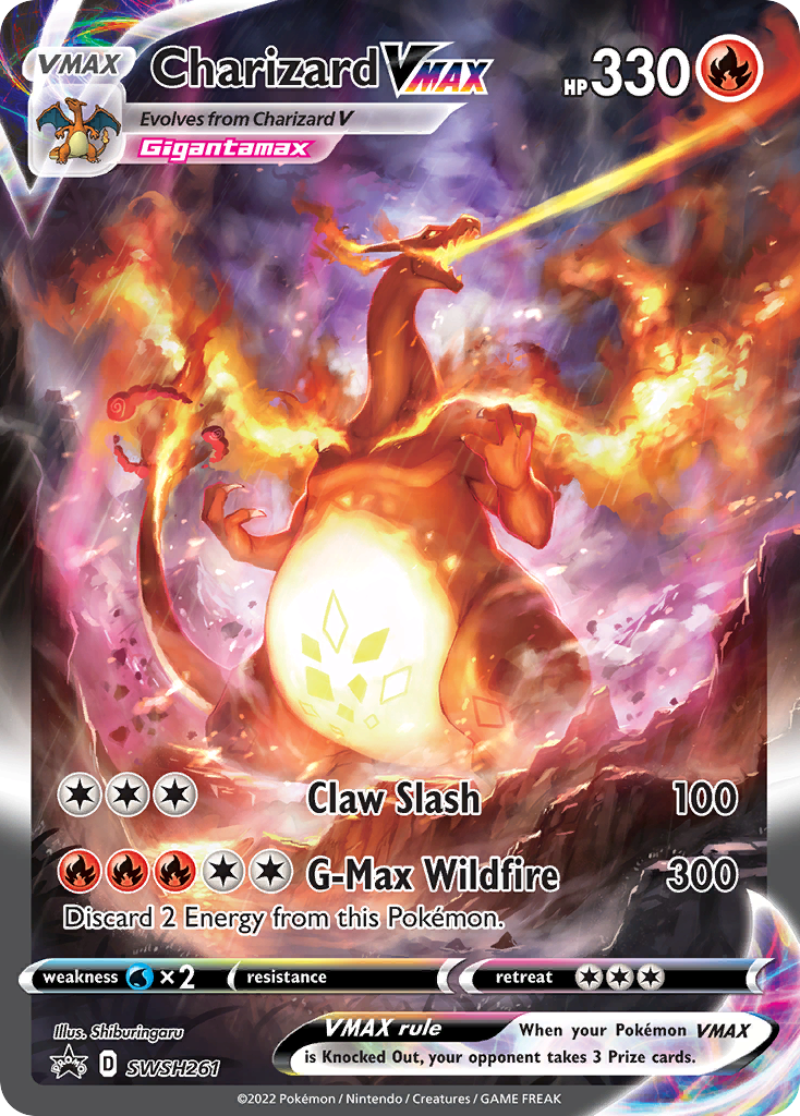 Charizard VMAX card