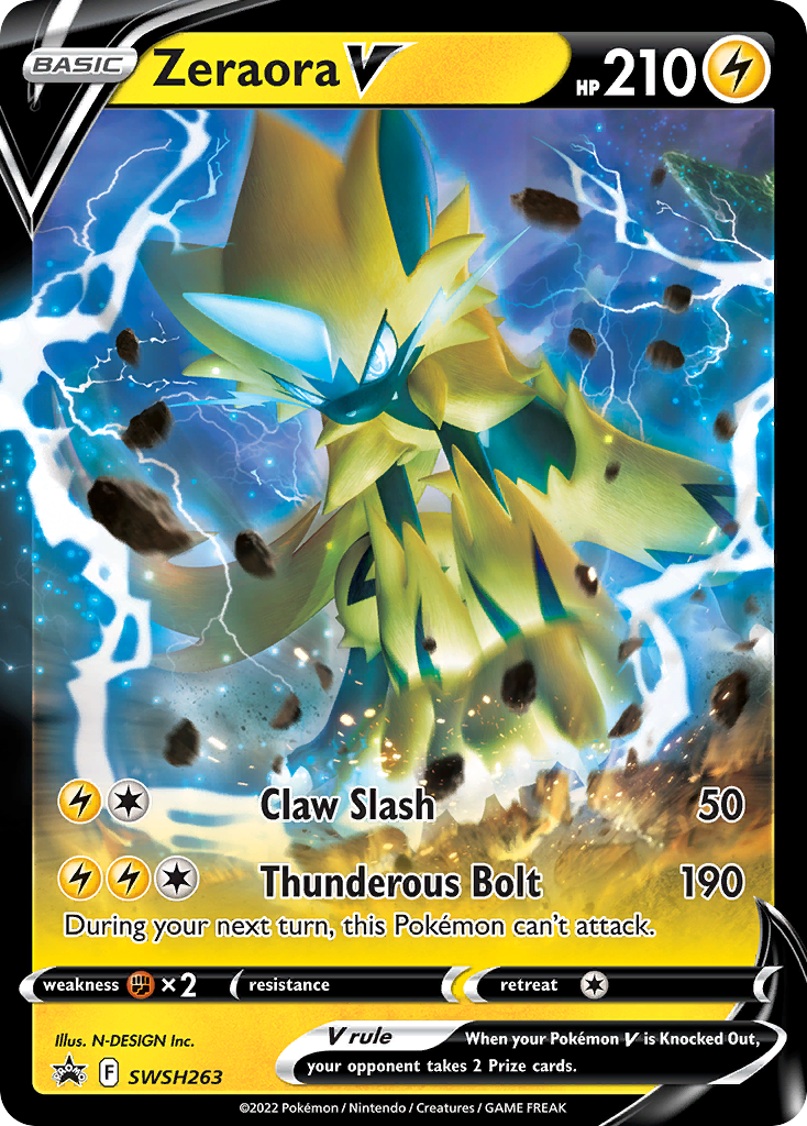 Zeraora V card