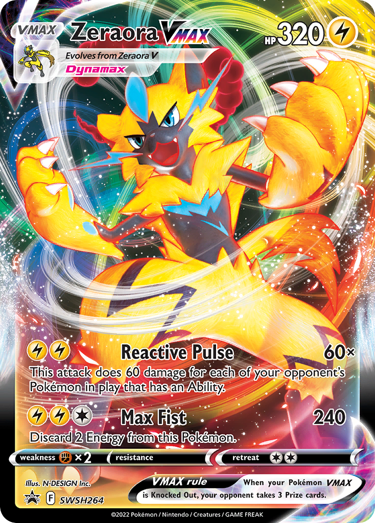 Zeraora VMAX card