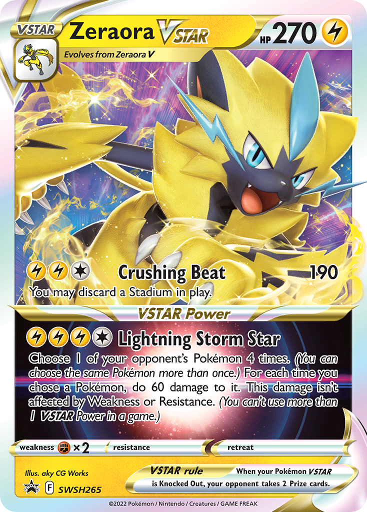 Zeraora VSTAR card