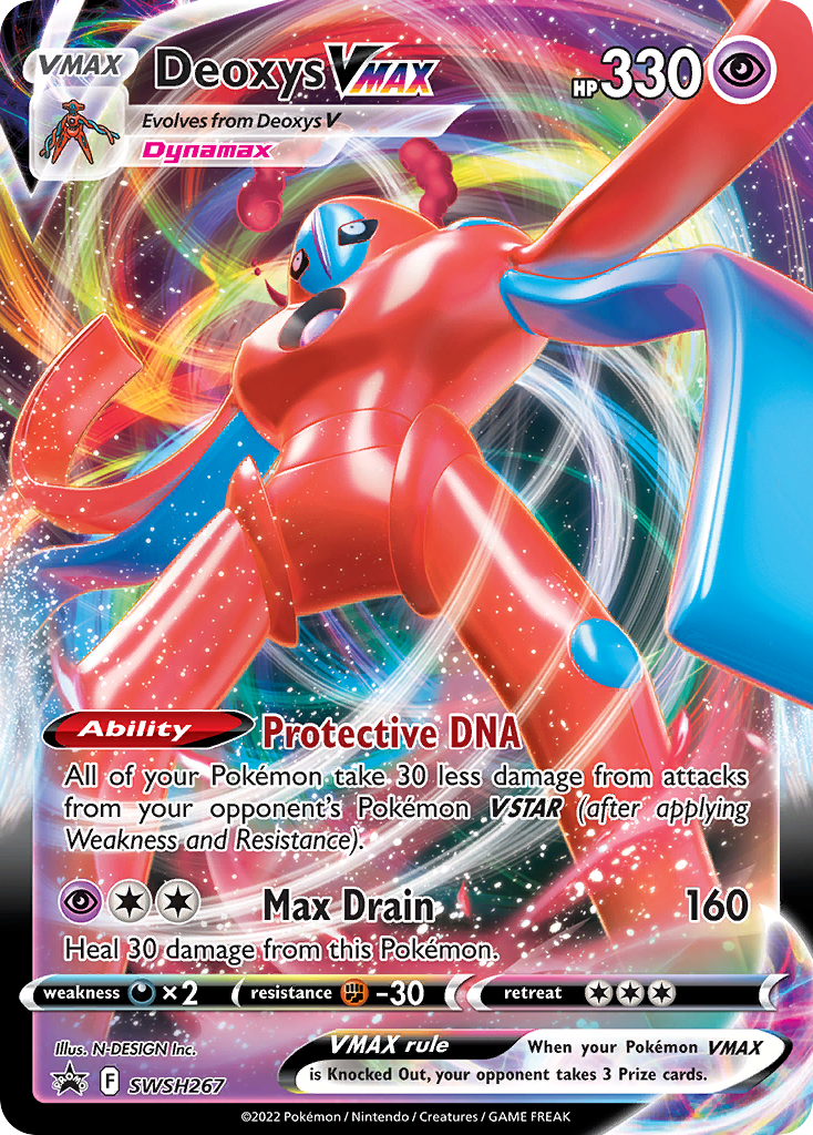 Deoxys VMAX card