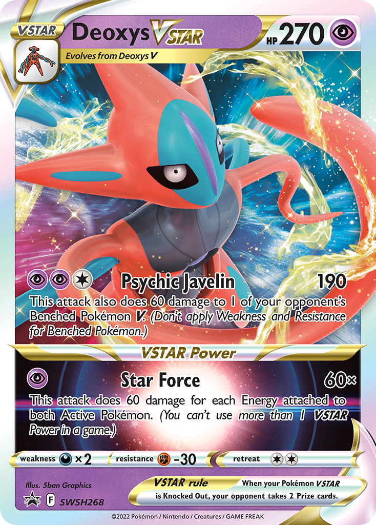 Deoxys VSTAR card