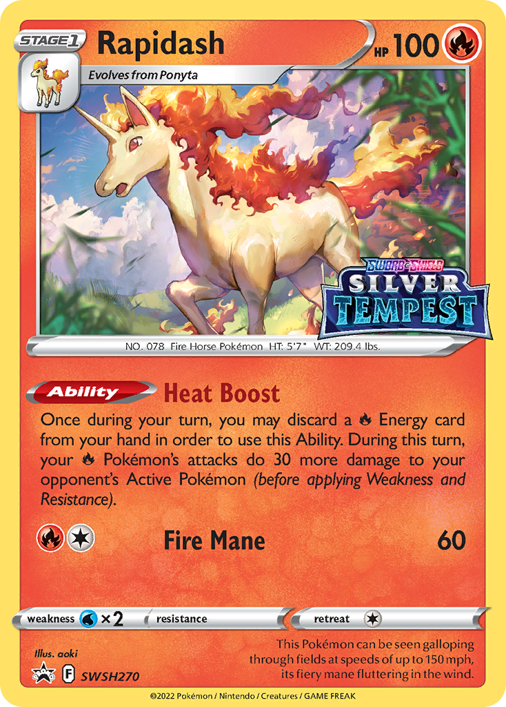 Rapidash card