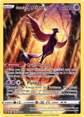 Galarian Articuno card