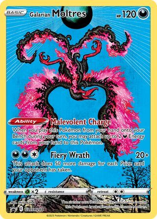 Galarian Moltres card