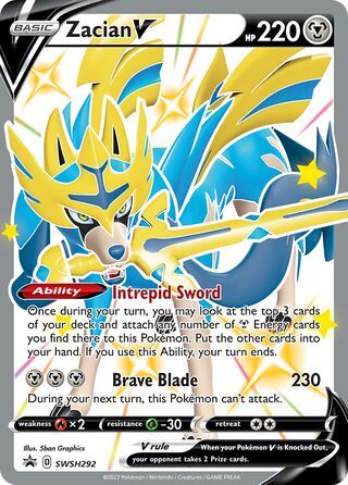 Zacian V card