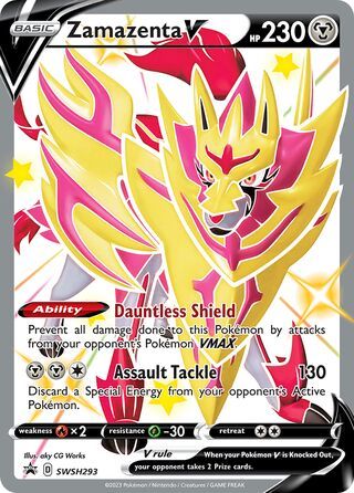 Zamazenta V card