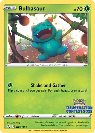 Bulbasaur card