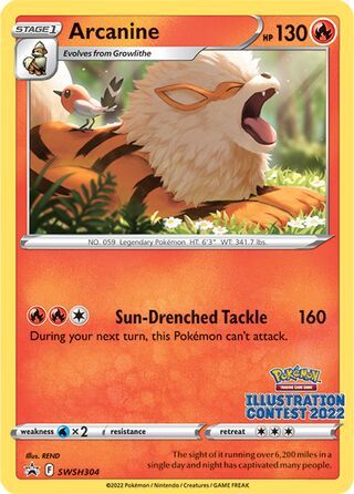 Arcanine card