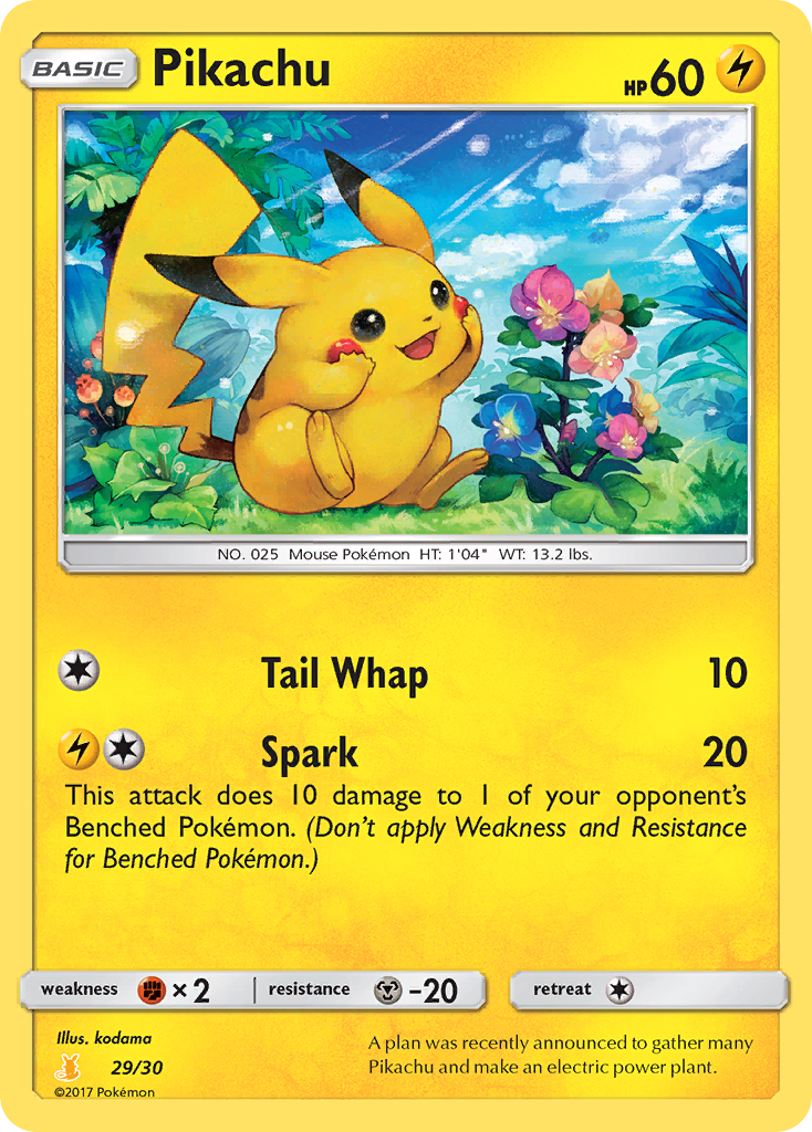 Pikachu card