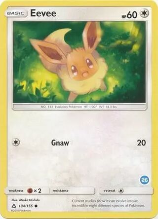 Eevee card