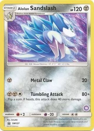 Alolan Sandslash card