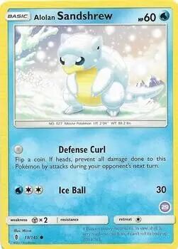 Alolan Sandshrew card