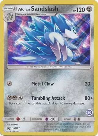 Alolan Sandslash card