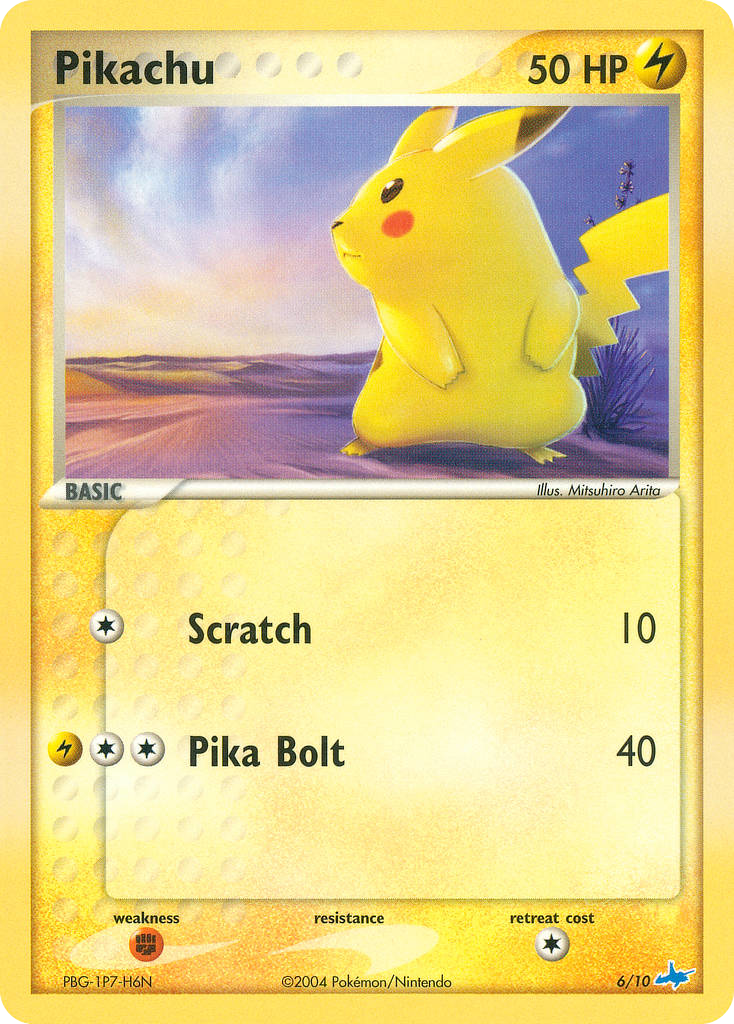 Pikachu card