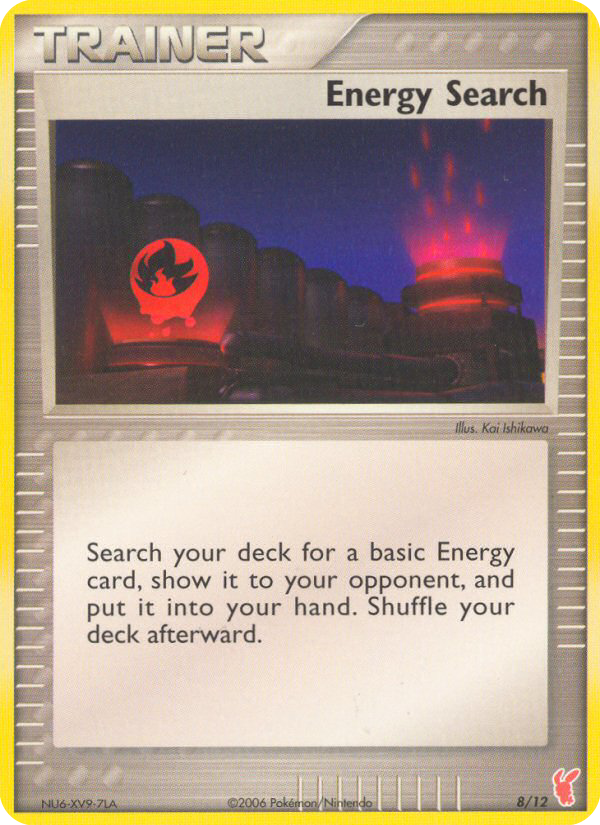 Energy Search card