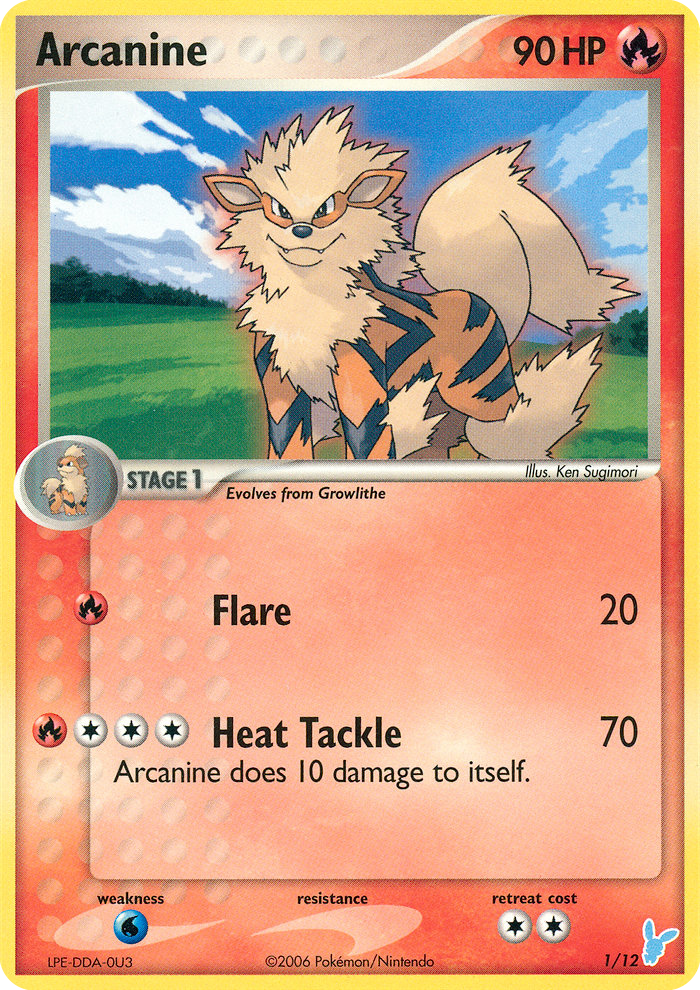 Arcanine card