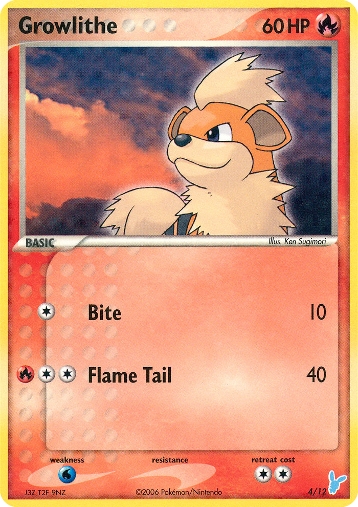 Growlithe card