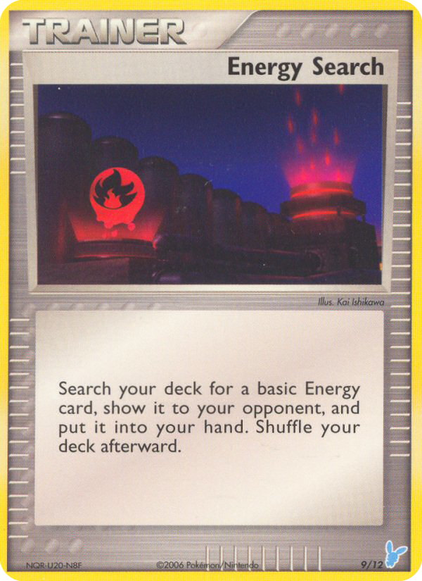 Energy Search card