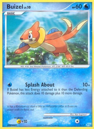 Buizel card