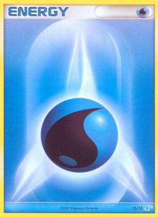 Water Energy card