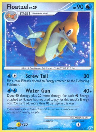 Floatzel card