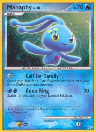 Manaphy card