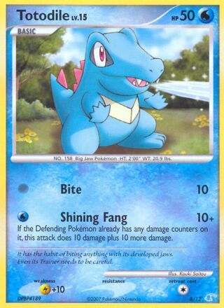 Totodile card