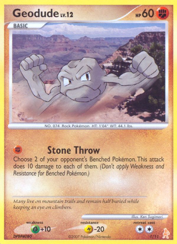 Geodude card