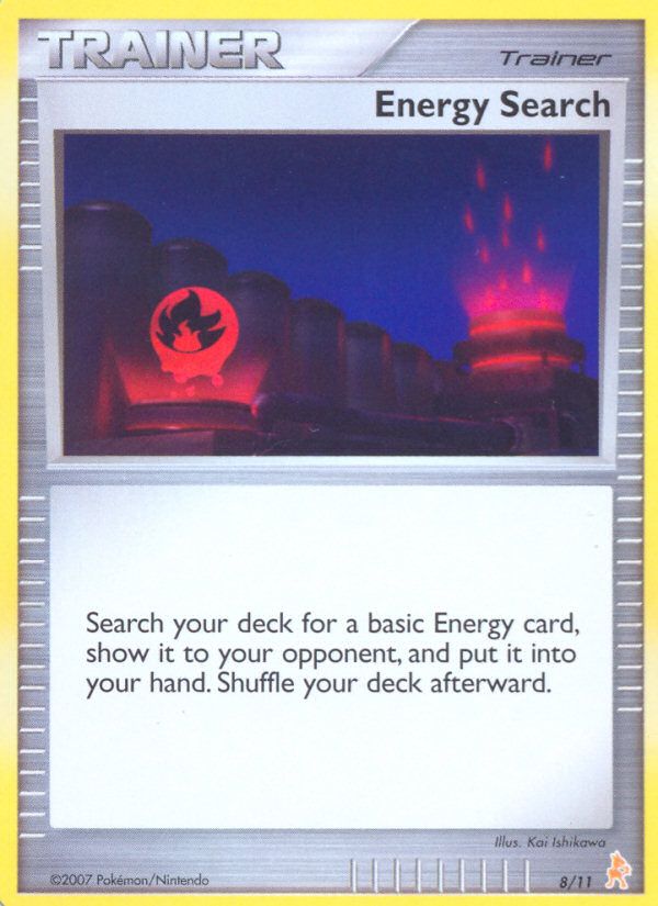 Energy Search card