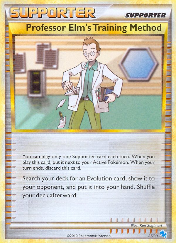 Professor Elm's Training Method card