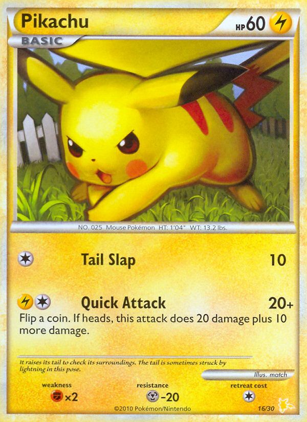 Pikachu card