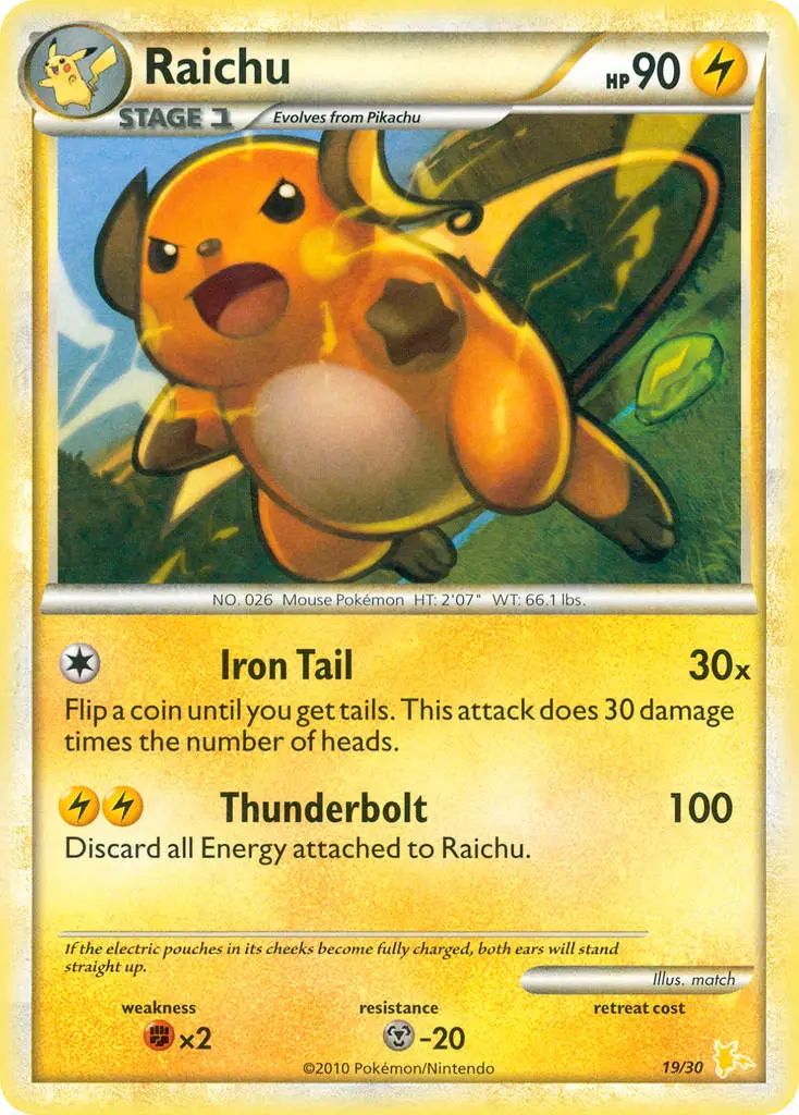 Raichu card