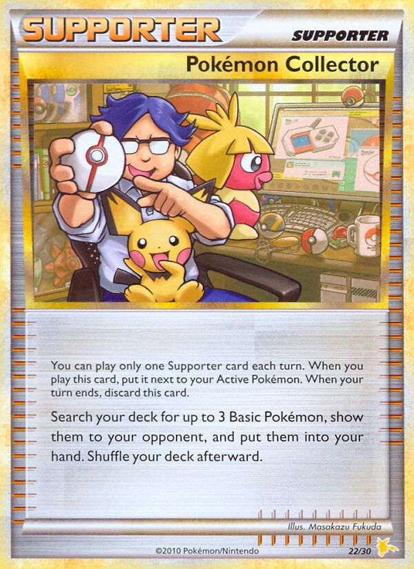 Pokémon Collector card