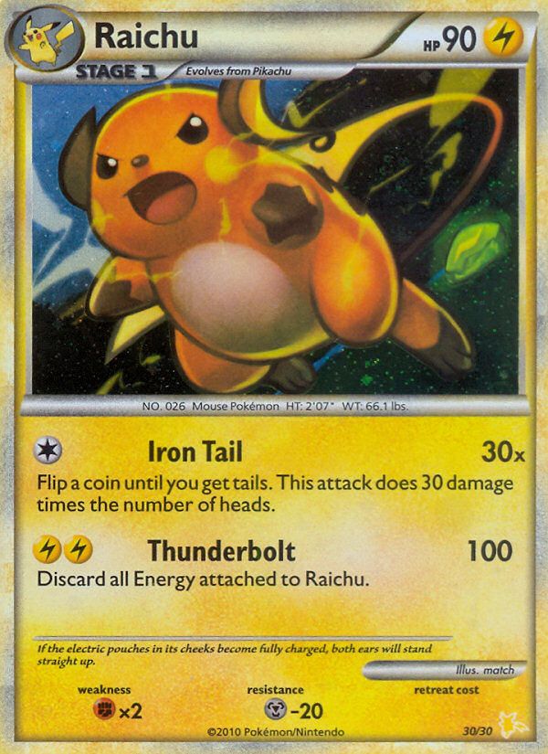 Raichu card