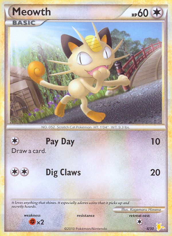 Meowth card