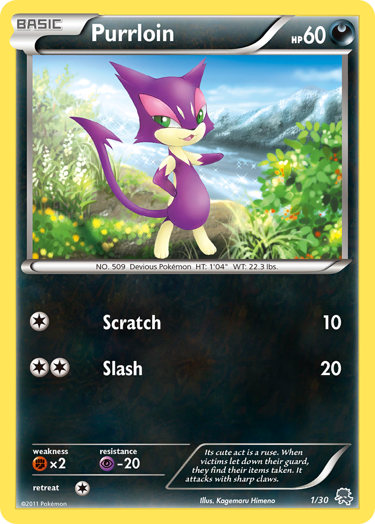 Purrloin card