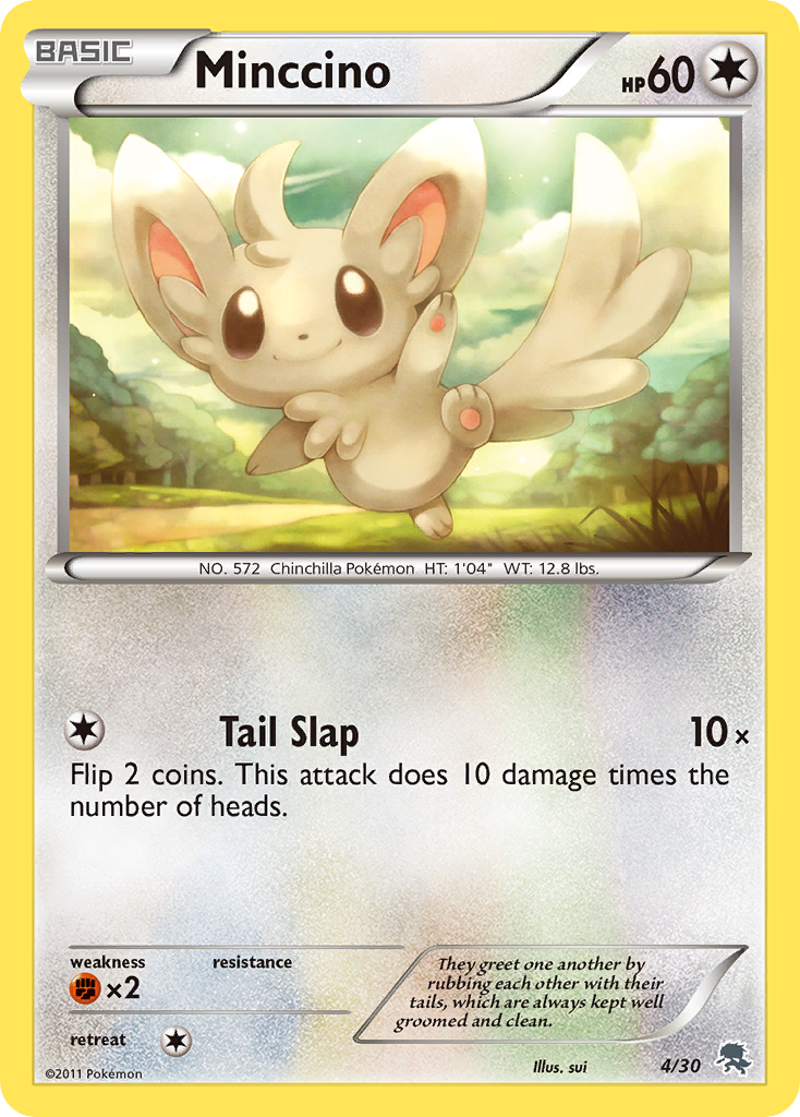 Minccino card