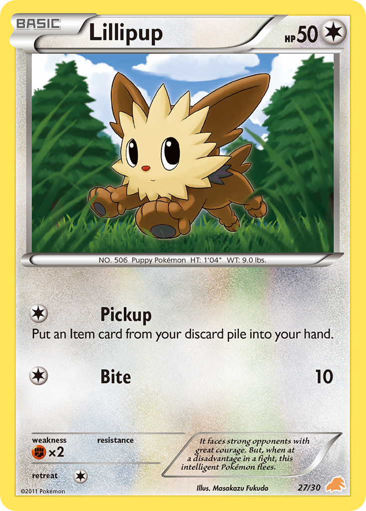 Lillipup card