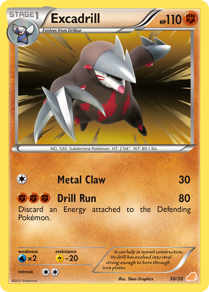 Excadrill card