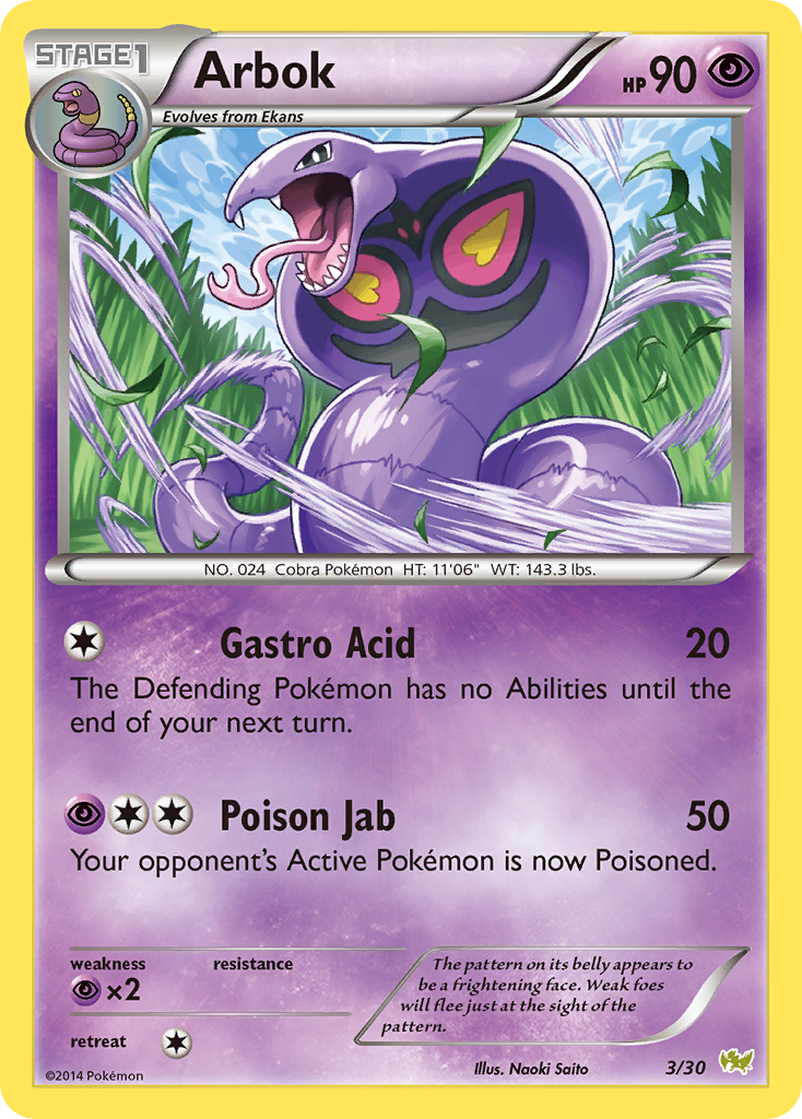 Arbok card